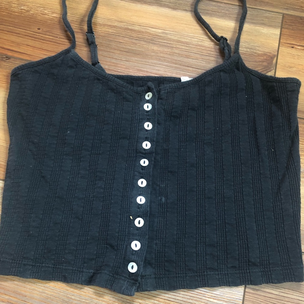 Me to We spaghetti strap crop top size small